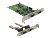 Delock PCI Card 4x Serial – Seriell adapter – PCI – RS-232 x 4