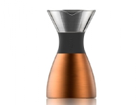 Asobu PourOver, Kaffetrakter, Sort, Kobber, Kopper, Rustfritt stål, 1 stykker Kjøkkenapparater - Kaffe - Stempelkanner