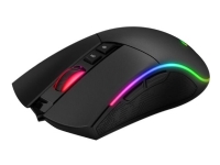 Havit RGB Gaming Mouse högerhand Optisk USB Type-A 7200 DPI Svart