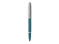 Parker 51, Blå, Palladium, Blå, Palladium, Harpiks, Rustfritt stål, Gave boks, 1 stykker