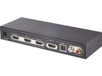 SpeaKa Professional SP-5441116 HDMI HDMI 3840 x 2160 pixlar Svart 4K Ultra HD DTS