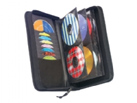 Case Logic CDW 64 – Plånbok för CD-/DVD-skivor – 64 skivor – nylon – svart