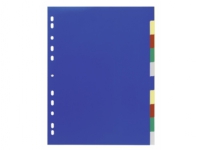 Durable 6747-27, Numerisk faneindeks, Polypropylen (PP), Blå, Portrett, A4 Arkivbokser