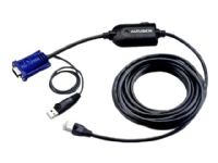 Bilde av Aten Ka7970 Usb Kvm Adapter Cable (cpu Module) - Tastatur / Video / Musekabel (kvm) - Rj-45 (hann) Til Usb, Hd-15 (vga) (hann)
