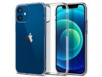 Spigen Liquid Crystal – Baksidesskydd för mobiltelefon – termoplastisk polyuretan (TPU) – CrystalClear – för Apple iPhone 12 mini