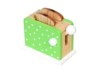 Magni Danish Toys Brödrost grön med prickar för barn