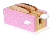 Toaster pink m. prikker til børn Leker - Rollespill - Leke kjøkken og mat