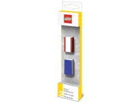LEGO Stationary Sharpener (2 pcs) - Red & Blue Skriveredskaper - Diverse skriveredskaper