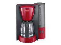 Bilde av Bosch Comfortline Tka6a044 - Kaffemaskin - 15 Kopper - Rødt/antrasitt