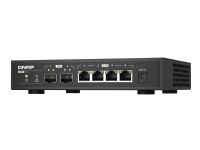 QNAP QSW-2104-2S - Switch - ikke-styrt - 2 x 10 Gigabit SFP+ + 4 x 2.5GBase-T - stasjonær PC tilbehør - Nettverk - Switcher