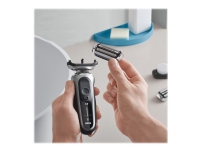 Braun 73S - Barberingshode - for barbermaskin - sølv - for Series 7 N - A