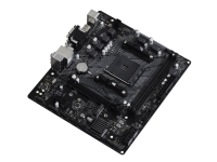 ASRock B550M-HDV – Moderkort – micro ATX – Socket AM4 – AMD B550 Chipuppsättning – USB 3.2 Gen 1 – Gigabit LAN – inbyggda grafiken (CPU krävs) – HD-ljud (8 kanaler)
