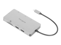 Targus - Dokkingstasjon - USB-C / Thunderbolt 3 - 2 x HDMI - 1GbE PC & Nettbrett - Bærbar tilbehør - Portreplikator og dokking