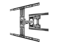 Multibrackets M VESA Flexarm L Full Motion Dual – Konsol – justerbar arm med full rörlighet – för LCD-display – svart – skärmstorlek: 45-75 – väggmonterbar