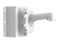 Hikvision DS-1604ZJ-Box-Corner – Fäste för kamerakåpa – med kopplingsdosa – hörnmonterbar – vit – för Pro Series DS-2DE7225 2DE7A232  Ultra Series DarkFighter DS-2DF8242 2DF8442