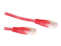 MicroConnect – Nätverkskabel – RJ-45 (hane) till RJ-45 (hane) – 2 m – UTP – CAT 6 – röd