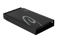 Delock – Förvaringslåda – 3.5 – SATA 6Gb/s – USB 3.2 (Gen 1) – svart