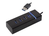 MicroConnect – Hubb – 4 x USB 3.2 Gen 1 – skrivbordsmodell