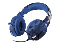 Trust GXT 322B Carus – Headset – fullstorlek – kabelansluten – 3,5 mm kontakt – för Sony PlayStation 4