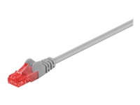 MicroConnect – Nätverkskabel – RJ-45 (hane) till RJ-45 (hane) – 60 m – 6 mm – UTP – CAT 6 – halogenfri rund hakfri tvinnad – grå