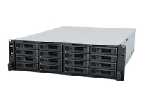Synology RackStation RS2821RP+ - NAS-server - 16 fack - kan monteras i rack - SATA 6Gb/s - RAID 0, 1, 5, 6, 10, JBOD - RAM 4 GB - Gigabit Ethernet - iSCSI support - 3U