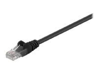 MicroConnect – Nätverkskabel – RJ-45 (hane) till RJ-45 (hane) – 30 m – 4.5 mm – UTP – CAT 5e – rund hakfri tvinnad – svart