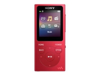 Sony Walkman NW-E394 - Digital spiller - 8 GB - rød TV, Lyd & Bilde - Bærbar lyd & bilde - MP3-Spillere