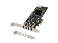 ProXtend PX-UC-86261 PCIe USB 3.2 Gen 1 (3.1 Gen 1) Fullhöjd/fullängd PCIe 2.0 Silver Svart PC