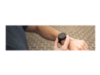 Garmin Forerunner 55 – Svart – sportklocka med band – silikon – svart – display 1.04 – Bluetooth ANT+ – 37 g