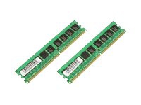 CoreParts – DDR2 – sats – 4 GB: 2 x 2 GB – DIMM 240-pin – 667 MHz / PC2-5300 – ej buffrad – ECC