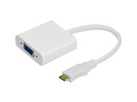 MicroConnect HDMI Mini – VGA adapter – Videokonverterare – HDMI – VGA