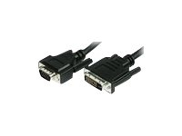 MicroConnect – VGA-kabel – DVI-A (hane) till HD-15 (VGA) (hane) – 1 m