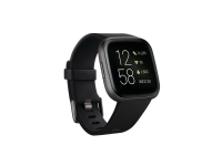 Fitbit Versa 2 – Karbon – smartklokke med bånd – silikon – svart – Bluetooth – 40 g