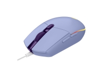 Logitech Gaming Mouse G203 LIGHTSYNC - Mus - optisk - 6 knapper - kablet - USB - lilla - for Komplett Epic Gaming PC a125 Gaming - Gaming mus og tastatur - Gaming mus