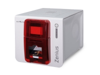 Evolis Zenius Expert Line – Plastkortsskrivare – färg – färgsublimering/termisk överföring – CR-80 Card (85.6 x 54 mm) – 300 dpi – upp till 500 kort per timma (mono)/ upp till 150 kort per timma (färg) – kapacitet: 50 kort – USB LAN – eldrött