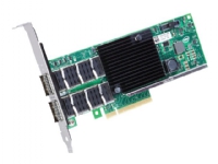 Intel Ethernet Converged Network Adapter XL710-QDA2 – Nätverksadapter – PCIe 3.0 x8 låg profil – 40 Gigabit QSFP+ x 2