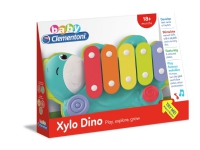 Clementoni Xylo Dino, Musikalsk instrument til lek og moro, Xylofon, 1,5 år, 413 g, Flerfarget