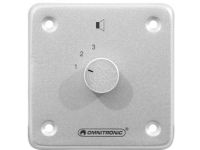 Omnitronic 80711223 ELA-programväljare för infälld montering Silver