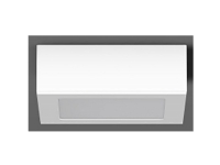 RZB Toledo Flat 172x172x55,f.Toledo 982139.002 tilbygningskabinet Hvid