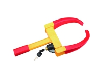 Basi KFZ 105 Hjullås Mobilt anvendelig Gul, Rød