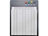 TRU COMPONENTS 0165-40-1-32032 Breadboard Samlet antal poler 2700 (L x B x H) 186.2 x 171.6 x 8.4 mm 1 stk