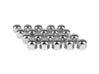 Eufab 15231 Hjultboltkappe Passer til 19 mm Krom Metal