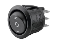 Bilde av Tru Components 1587660 Vippekontakt Tc-r13-244d-02 250 V/ac 10 A 2 X On/off/on Klikkende/0/klikkende 1 Stk