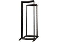 19 floor stand on wheels,42U,600x800mm, unmounted, black