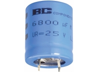 Vishay 2222 056 56472 Elektrolytisk kondensator SnapIn 10 mm 4700 µF 25 V 20 % (Ø x H) 22 mm x 30 mm 1 stk.