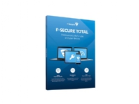 F-Secure Total - Abonnementslisens (2 år) - inntil 3 enheter - Win, Mac, Android, iOS PC tilbehør - Programvare - Lisenser