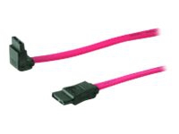 MicroConnect – SATA-kabel – Serial ATA 150/300 – SATA (hun) til SATA (hun) – 50 cm – 90° stikforbindelse