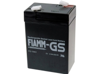 Fiamm PB-6-4,5 FG10451 Blybatteri 6 V 4,5 Ah Blyfilt (B x H x D) 70 x 106 x 47 mm Plattkontakt 4,8 mm Underhållsfritt låg självurladdning