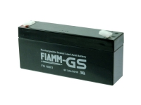 Fiamm PB-6-3 FG10301 Blybatteri 6 V 3 Ah Blyfilt (B x H x D) 134 x 66 x 33 mm Plattkontakt 4,8 mm Underhållsfritt låg självurladdning VDS-certifiering
