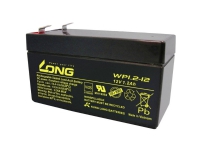 Long WP1.2-12 Blybatteri 12 V 1.2 Ah Blyfleece (B x H x T) 97 x 59 x 43 mm Fladstik 4,8 mm VDS-certifikation, Lav selvafladning, Vedligeholdelsesfri Batterier - Blybatterier